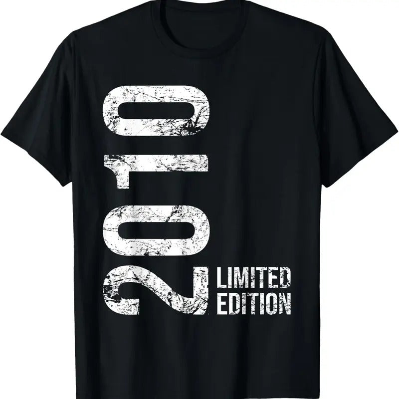 100% Cotton 14th Birthday 14 Years Old Girl Boy 2010 T-Shirt