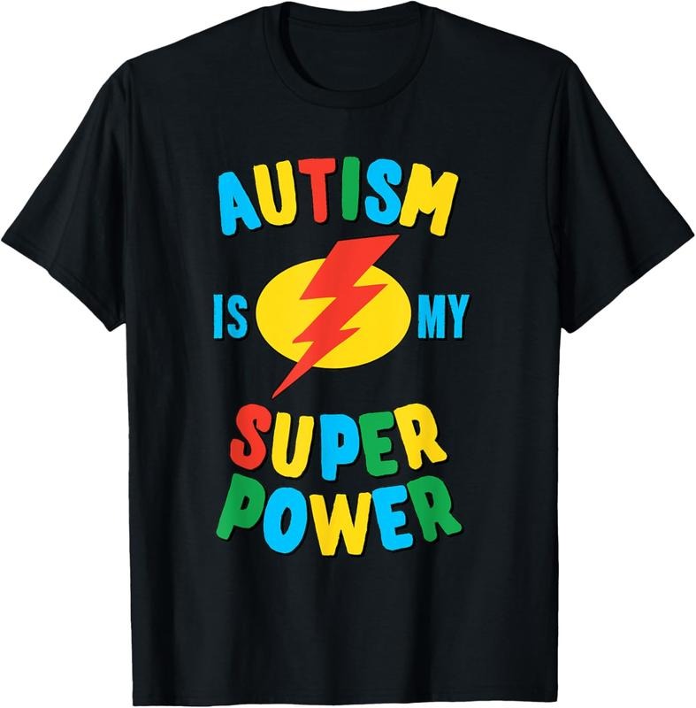 100% Cotton Autism is My Superpower T-Shirt