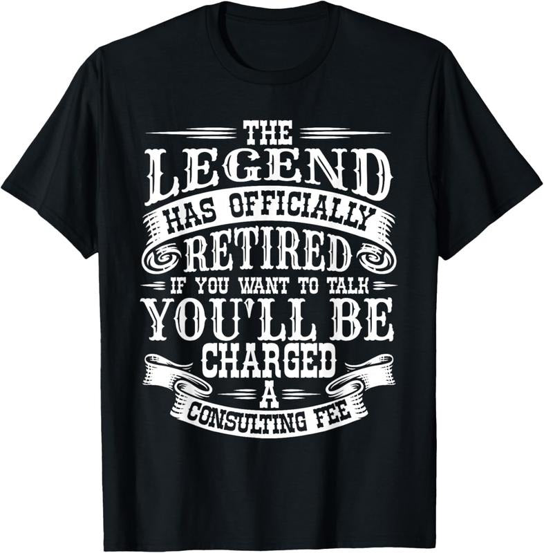 100% Cotton Retirement Retire Elderly Grandpa Wife Grand T-Shirt