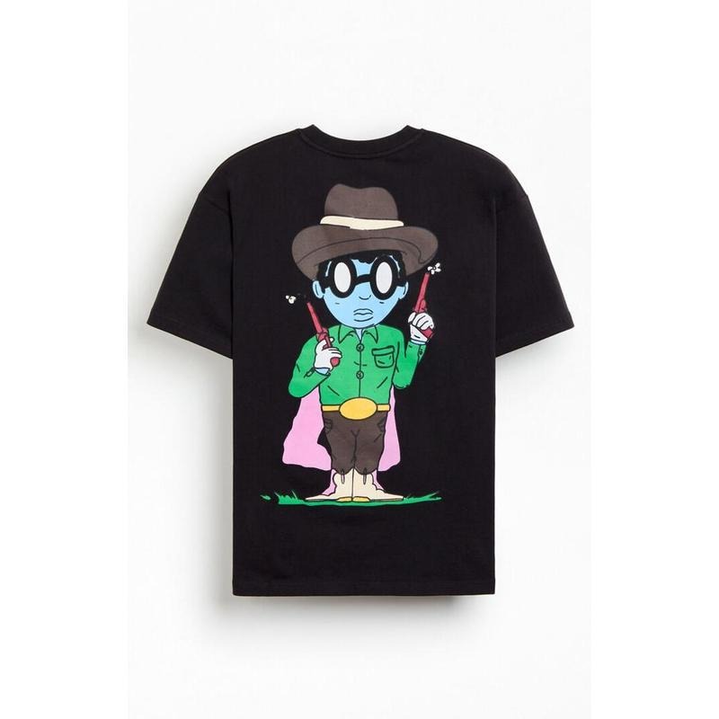 Action Figure Miles Men's Cowboy T-Shirt - Multicolor