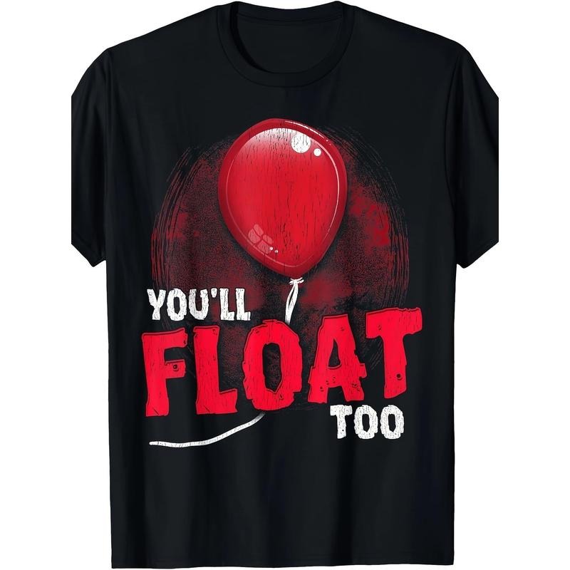 And you're gonna float up a scary Halloween T-shirt made in usa