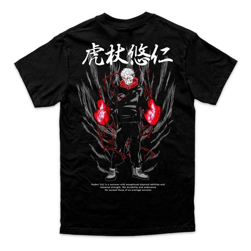 Anime shirt, Itadori, Oversize, Manga shirt, Anime lover, Gift for anime lover, Gift shirt, Jujutsu, Otaku, Cool anime shirt. T-shirt Hoodies & Sweatshirts