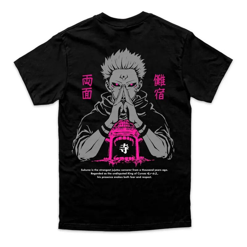 Anime shirt, Ryomen Sukuna, Oversize, Manga shirt, Anime lover, Gift for anime lover, Gift shirt, Jujutsu, Otaku, Cool anime shirt. T-shirt Hoodies & Sweatshirts