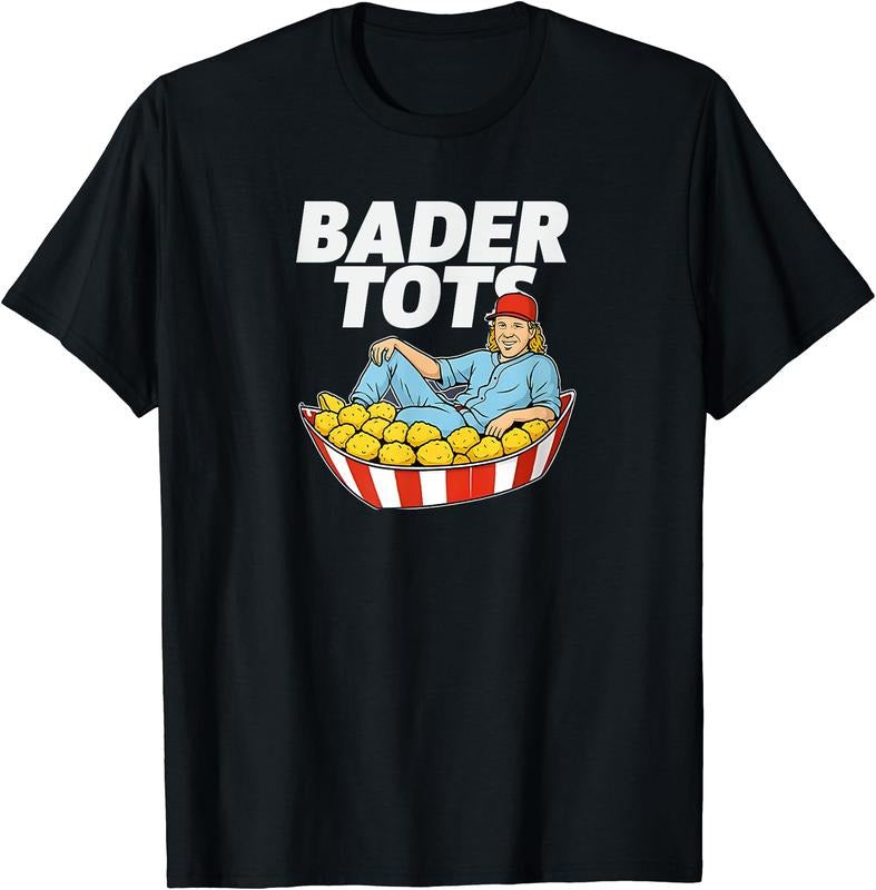 Bader Tots Harrisons Bader Baseball Minnesota T-Shirt | Unisex Cotton Tee Gift, Crewneck, Short Sleeve