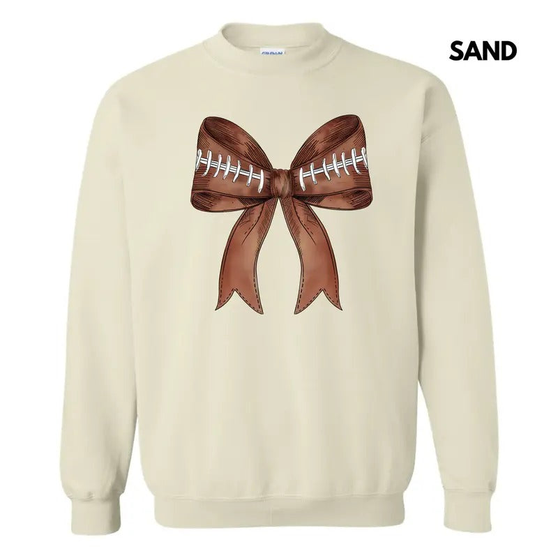 Big FOOTBALL Bow Sweatshirt 'NLB'