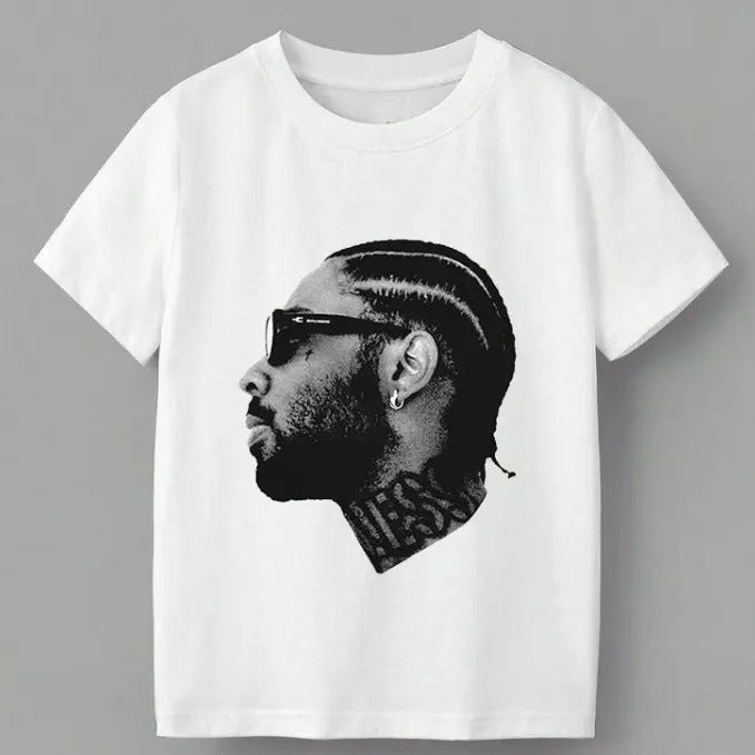 Big Face Graphic Brent Faiyaz Rap Tee Cotton Unisex