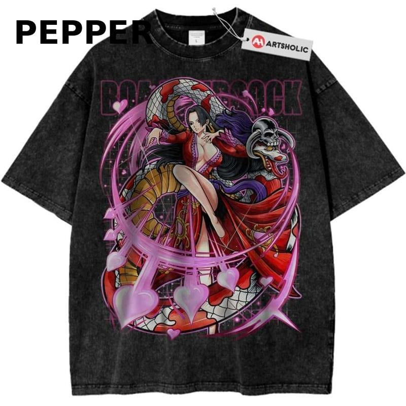 Boa Hancock T-Shirt, One Piece Shirt, Anime Shirt, Vintage Graphic Tee