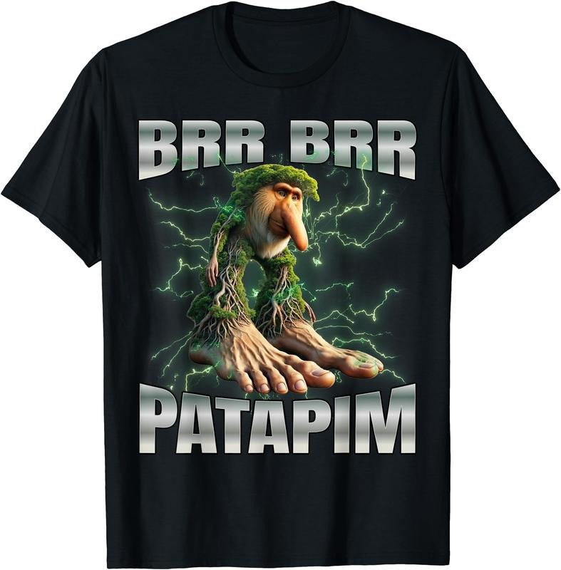 Brr Brr Patapim T-Shirt | Unisex Cotton Tee Gift, Crewneck, Short Sleeve