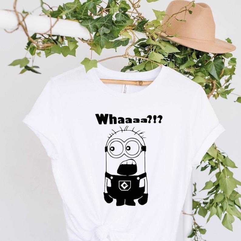 Cartoon Character Shirts, Popular Cartoon Tee, Gift Shirt For, Family Matching Shirts, Birthday Gift For Toddler, Minion Shirt
