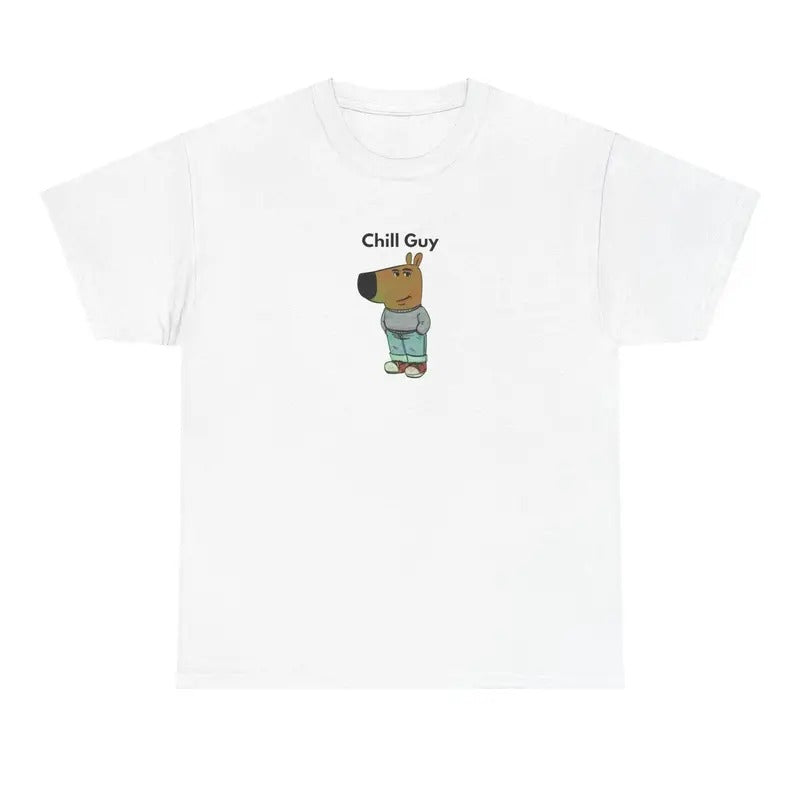 Chill Guy Shirt Meme Chill Guy Graphic Teestyle{n002}2