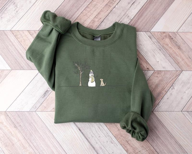 Christmas Snowman Sweatshirt, Christmas Sweatshirt, Snowman Hoodie, Snowman T-Shirt, Christmas Hoodie, Christmas Shirts for Women Sleeve Womenswear Sleeve Womenswear