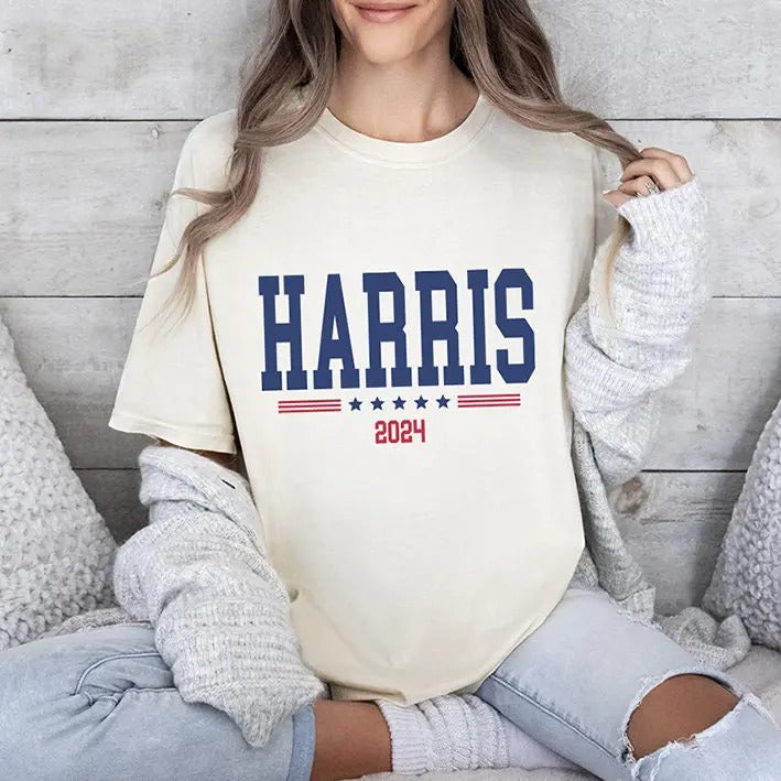 Comfort Colors Kamala Harris 2024 Shirt, Madam President Shirt, Kamala Shirt, Kamala Rally Shirt, 2024 Election Shirt, Democrat Party Shirt