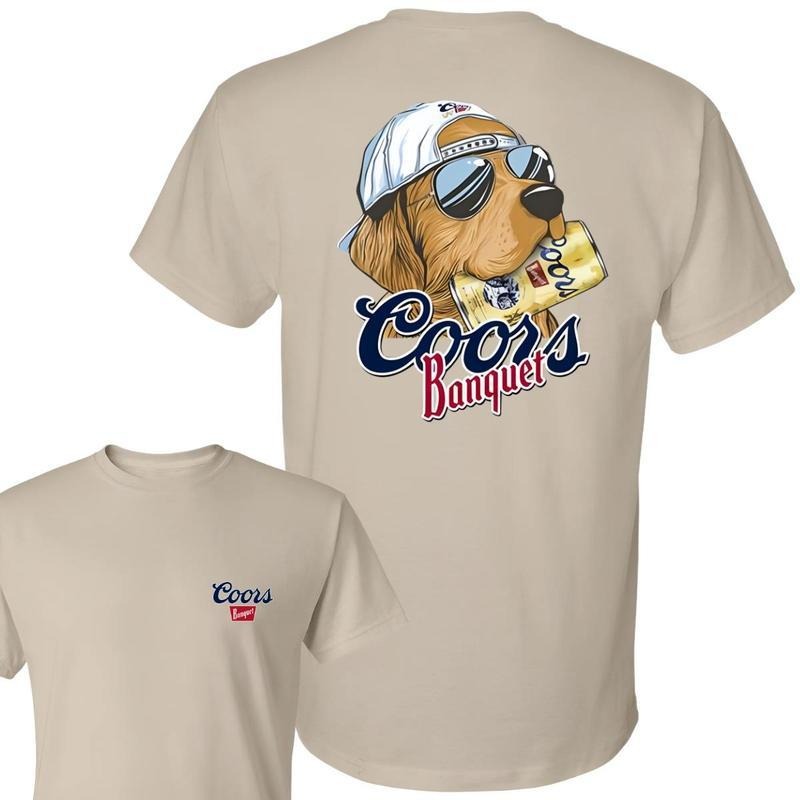Coors Banquet Hunting Dog Shirt, Beer Graphic Tee, Coors Banquet Shirt, 2025 Casual Summer Outfit, For Men, For Women