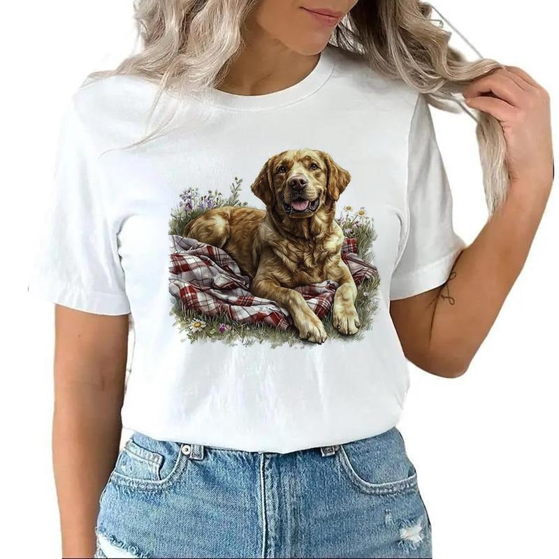 Cute Golden Labrador Unisex Hoodie 4th of July Sweatshirts Independence Day Retro and National Hunting Day 1 Cotton Menswear
