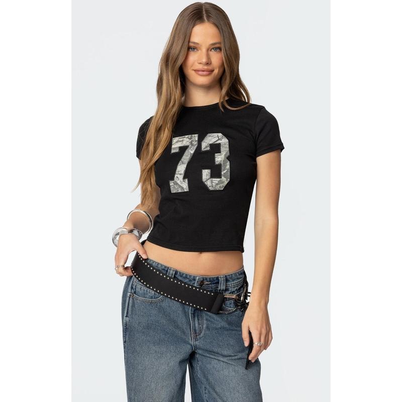 Edikted Women's Camo 73 T-Shirt