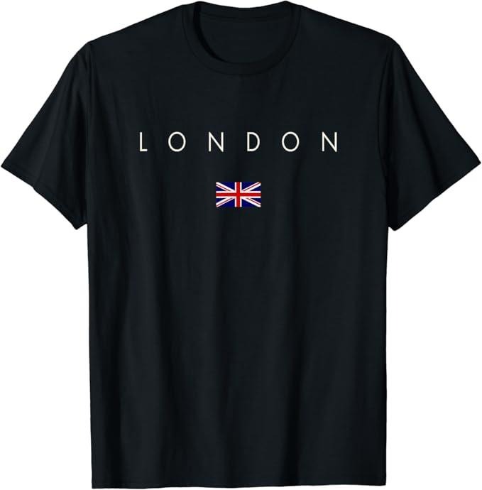 England Shirts, London T-Shirt Fashion International Cotton Fashion Casual Classic
