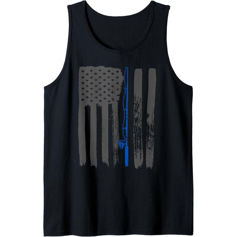 Fishing Tank Top made in usa