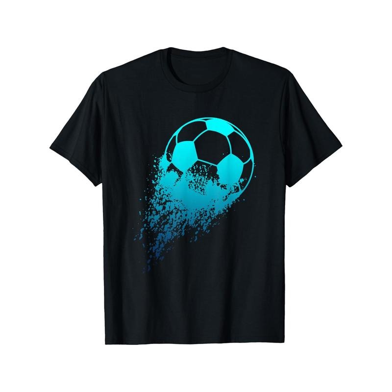 Football Player Sport Vintage Men Boys Football T-Shirt made in usa