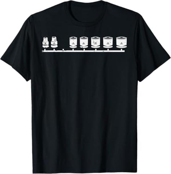 Funny Auto Mechanic Shirt, Missing 10mm Socket Funny Car Auto Mechanic Garage Men Dad T-Shirt - Menswear Casual Cotton