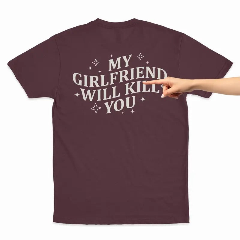 Funny Boyfriend T-shirt - Gift for Boyfriend, Valentines Gift, Men's Top, Ideal for Gifting - Menswear