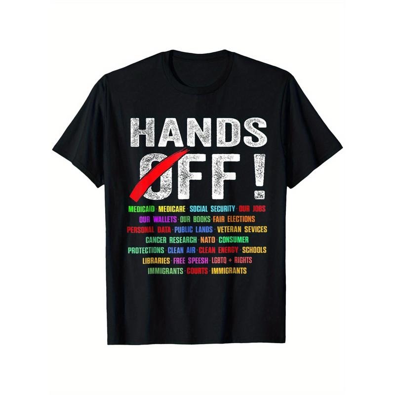 Hands Off Protest Social Security And Medicare Protest T-Shirt