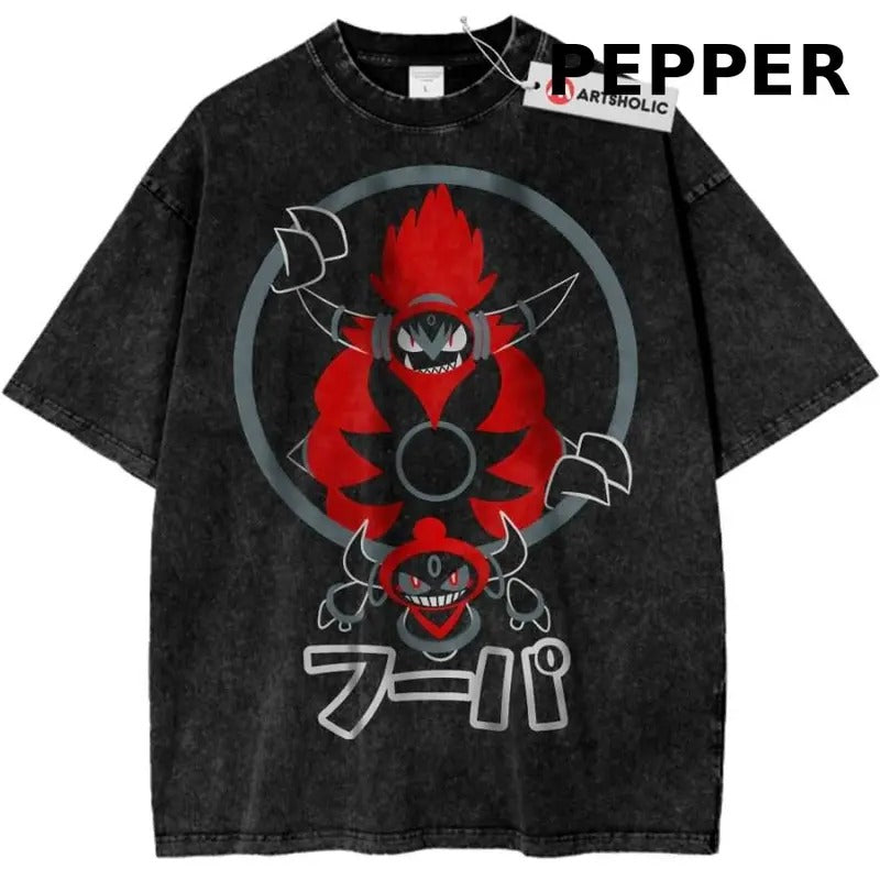 Hoopa Shirt, Pokemon Shirt, PKM Shirt, Anime Shirt, Vintage Tee