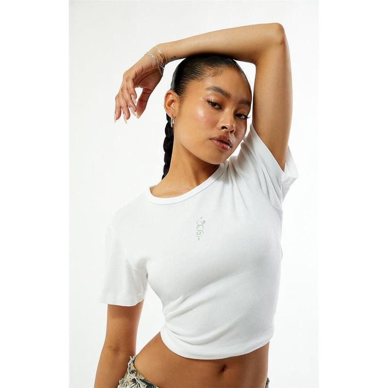 PS / LA Women's Olive Skimmer T-Shirt