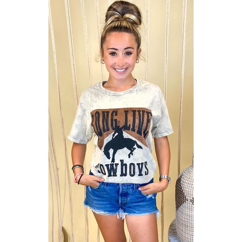 Long Live Cowboys Mineral Washed Shirt