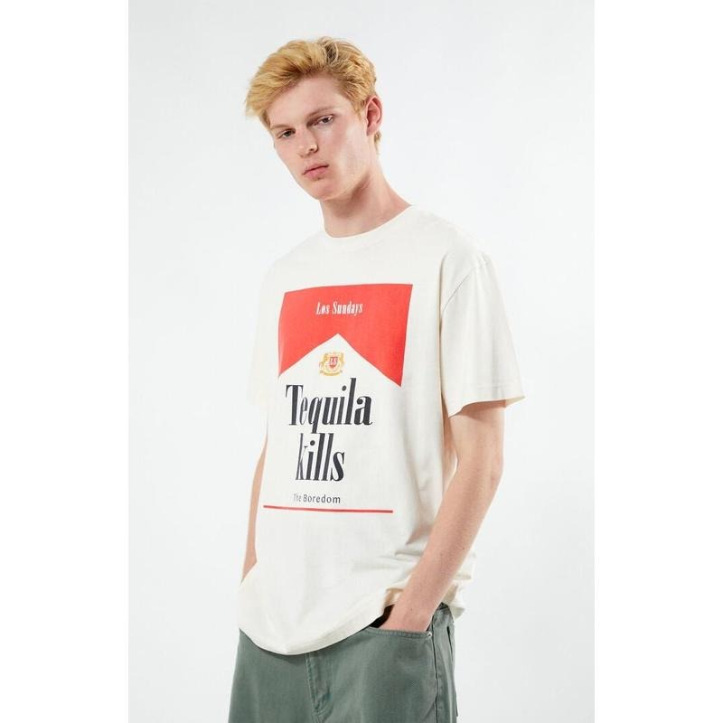 Los Sundays Men's Tequila Kills T-Shirt - Multicolorstyle{n002}2