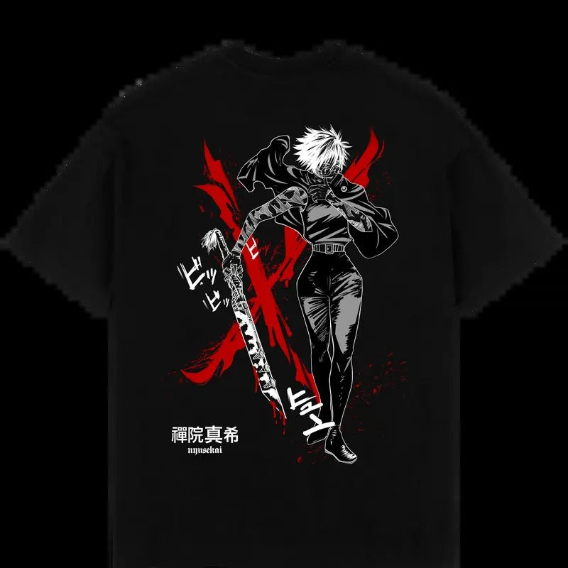 Maki X Dragon-Bone - Jujutsu Kaisen Oversized T-Shirt, anime shirt, anime tee 2024 T-shirt Hoodies & Sweatshirts