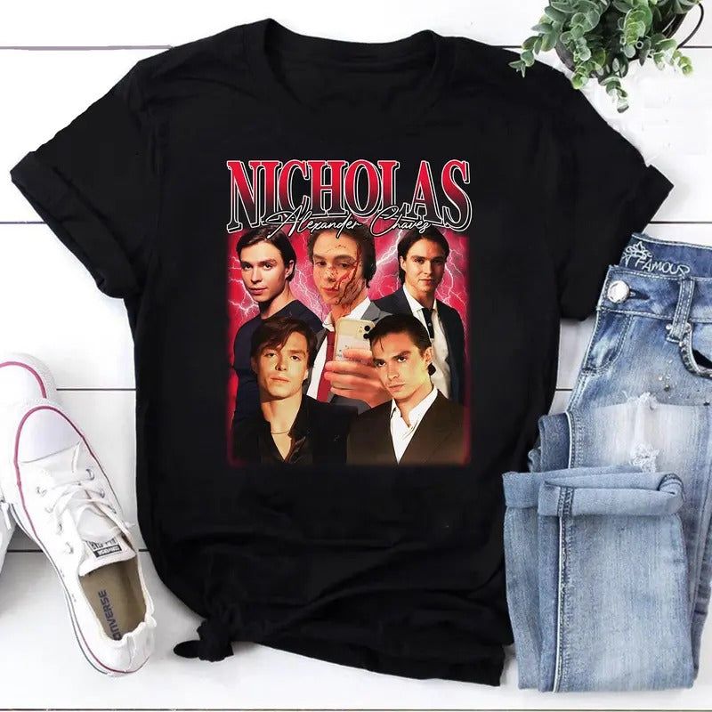 Nicholas Alexander Chavez Vintage Shirt, American Actor Shirt, Spencer Cassadine, Emmy Award Shirt, Drama Series Monsters, Nicholas Fans