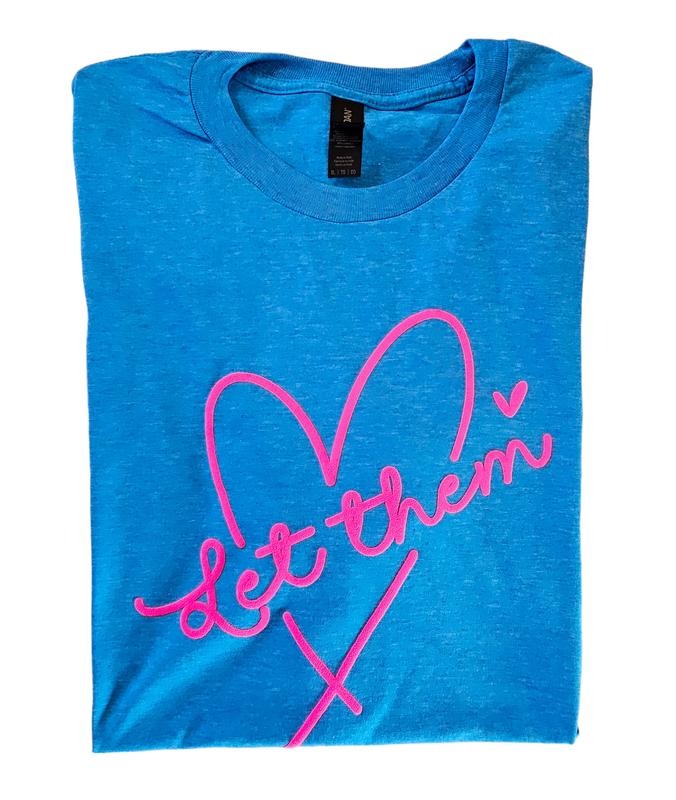 Orca "Let Them" Puff Women T-shirts ~ Gildan softstyle ~ Small - 3XL Womenswear Unisex