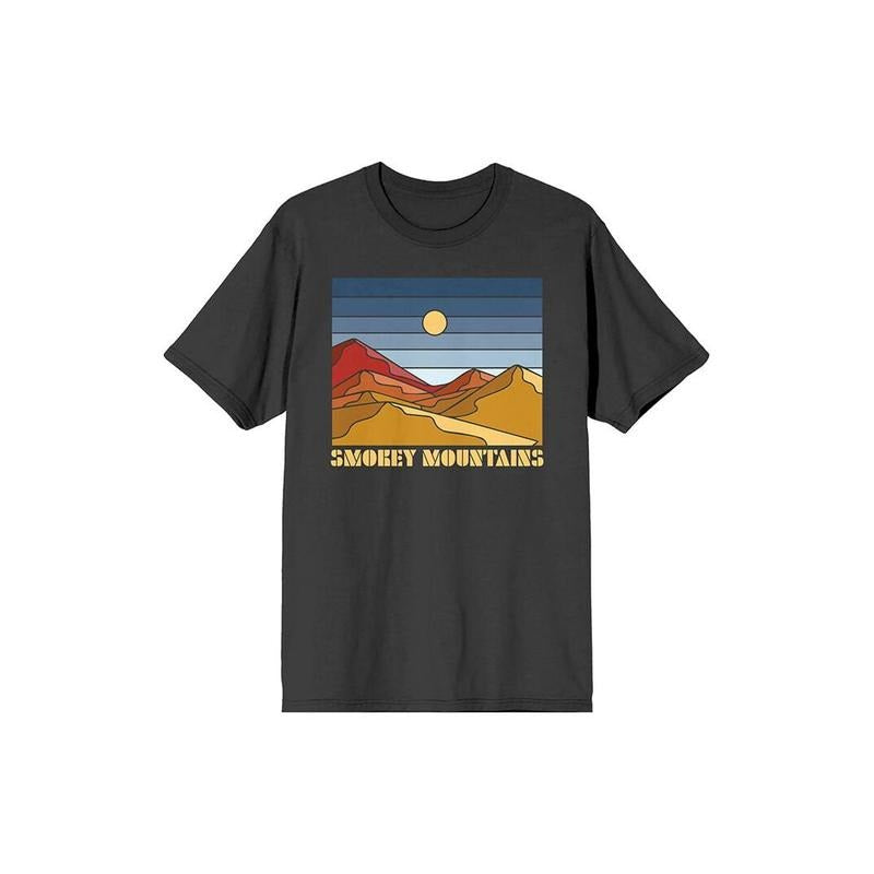 PacSun Men's Adventure Society Smokey Mountains T-Shirt - Multicolor