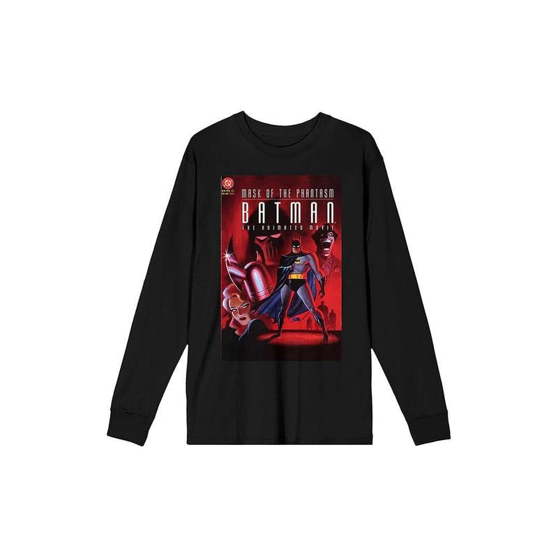 PacSun Men's Batman Mask of the Phantasm Long Sleeve T-Shirt - Multicolor