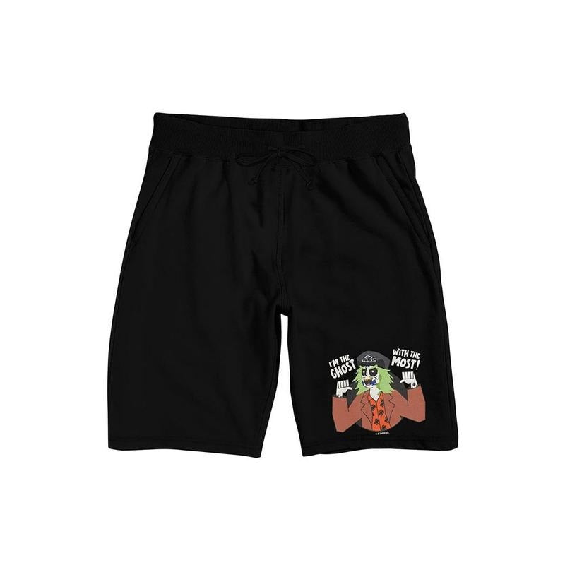 PacSun Men's Beetlejuice I'm the Ghost Sweat Shorts