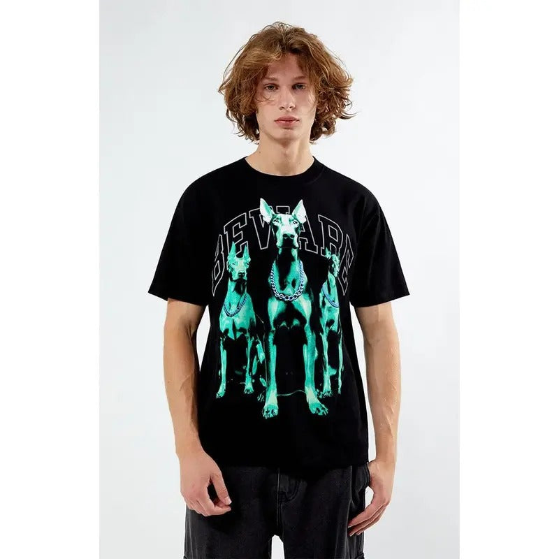 PacSun Men's Fair Warning Oversized T-Shirt