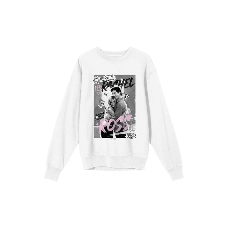 PacSun Women's Friends TV Rachel & Ross Crew Neck Sweatshirt