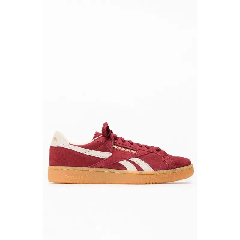 Reebok Women's Burgundy Club C Grounds UK Sneakers - Multicolor