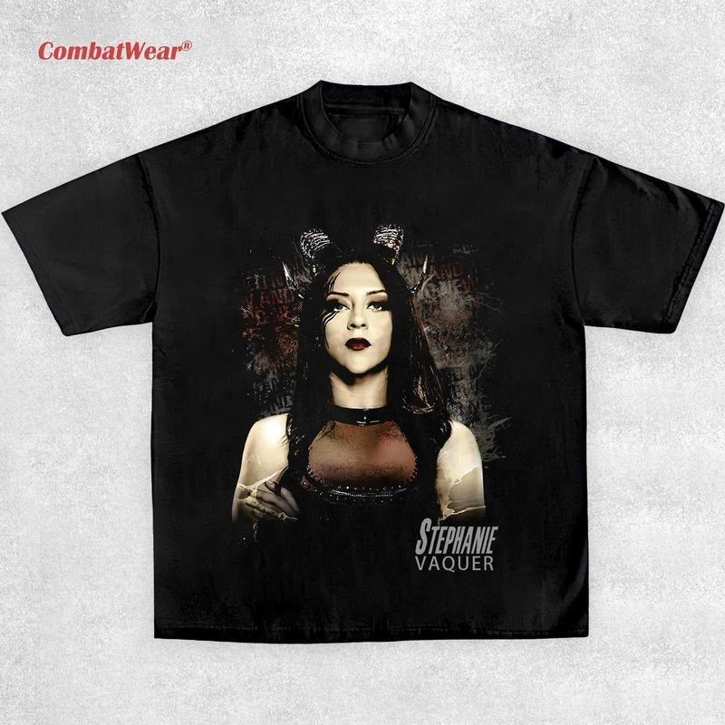STEPHANIE VAQUER 2.0 TEE, Wrestling Tee, Wrestling Graphic Tee, 2025 Wrestler Shirt, Sports Shirt, Vintage Wresting Shirt, Wrestling Fan Gift