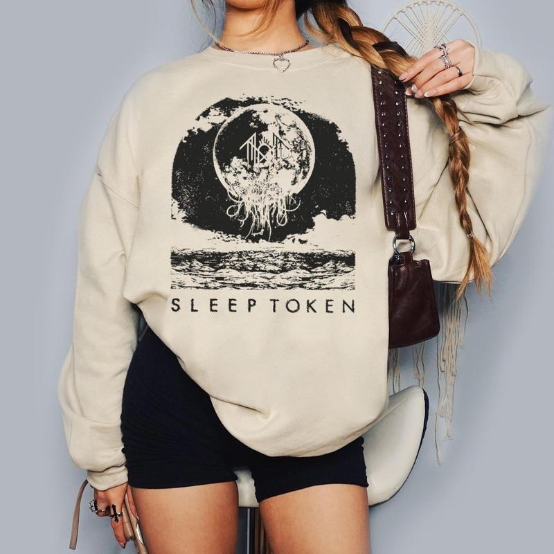 Sleep Token Concert Tour Sweatshirt, Sleep Token Concert Tour Shirt Pullover - Men's and Women Casual Cotton Shirt