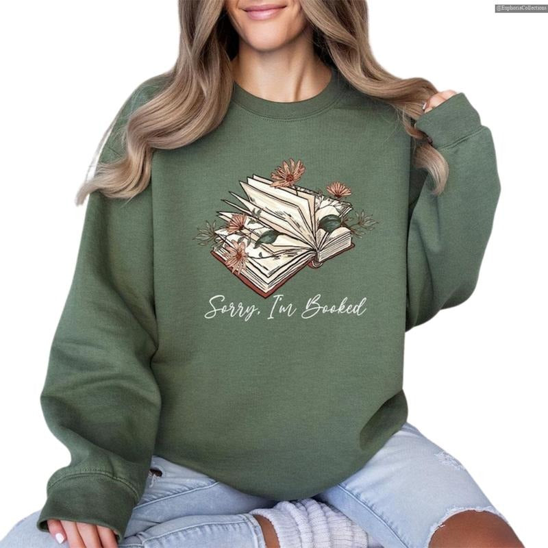 Sorry I am Booked Bookworm Readers Sweater, Hoodie, Tee Shirt, Reading Bookish Lover Teachers Sweatshirt, Book Club Outfit , Global Trending Outfits