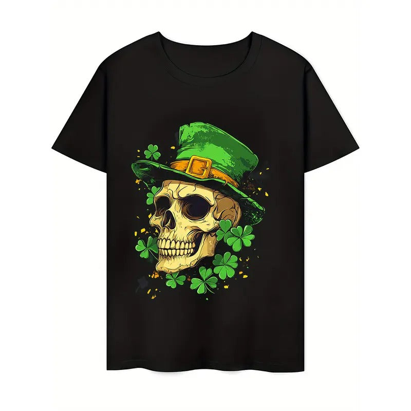 St. Patrick'S Day Leprechaun T-Shirt - Fun Irish Shamrock Graphic Tee - Celebrate with Clover Style - Perfect for Parties u0026 Parades! made in usa
