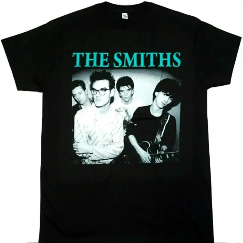 The SMITHS T-shirt Morrissey Alt Indie Rock Band Adult Men's Cotton Menswear Tshirt