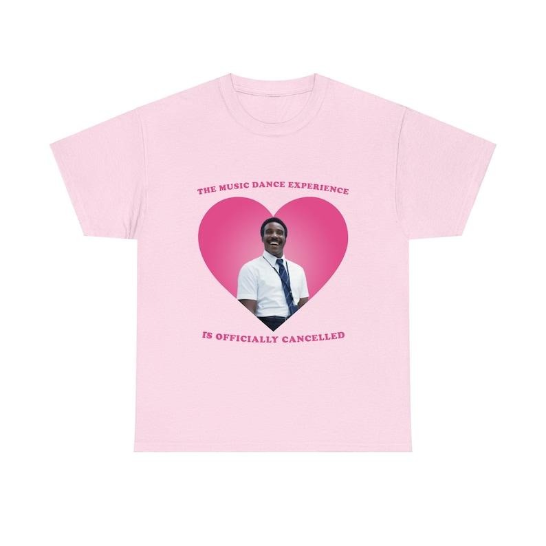The music dance experience is officially canceled Mr. Milchick Severance pink heart shirt