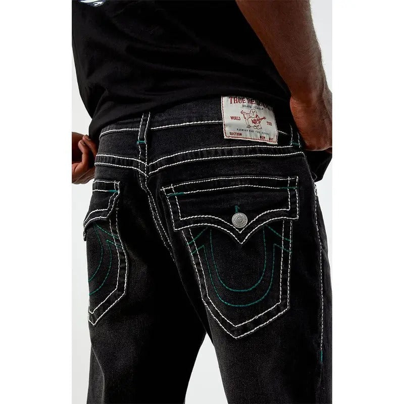 True Religion Men's Ricky Relaxed Straight Jeans
