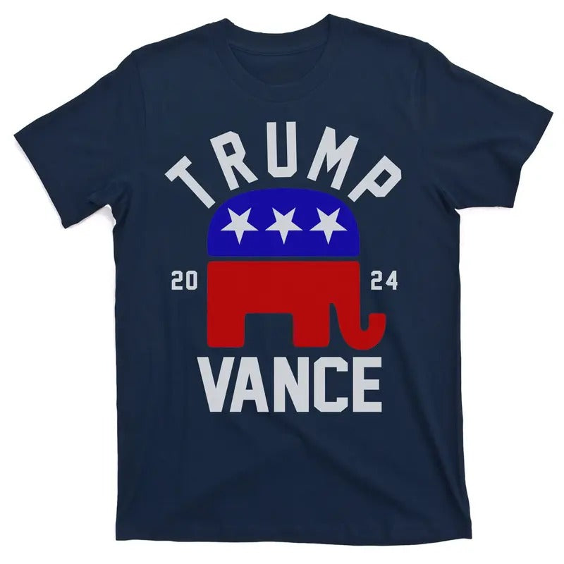 Trump Vance 2024 Republican Election Vote T-Shirt