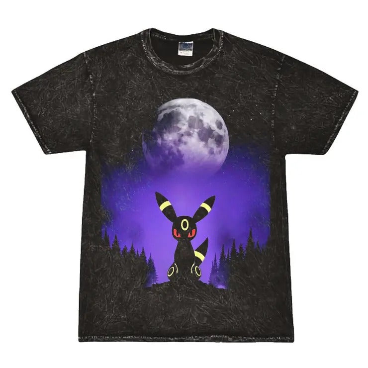Umbreon Pokemon Shirt, Pokemon Shirt, Pokemon Gifts for Men , pokemon Funny, cute pokemon, Anime Tee Womenswear Top Cotton