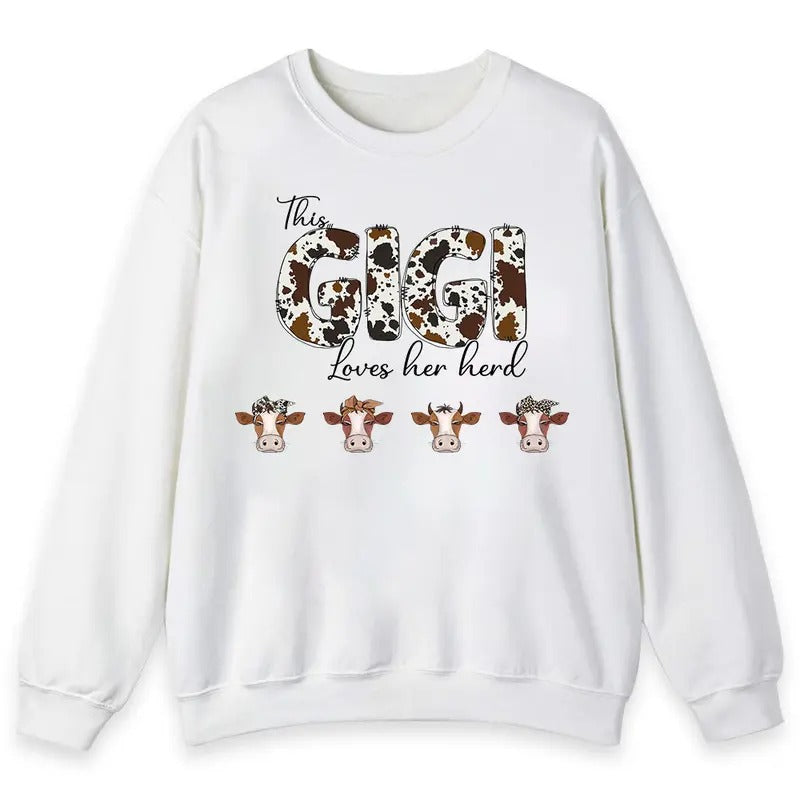 Unisex This Gigi Loves Her Herd T-Shirt , Sweatshirt and Hoodie