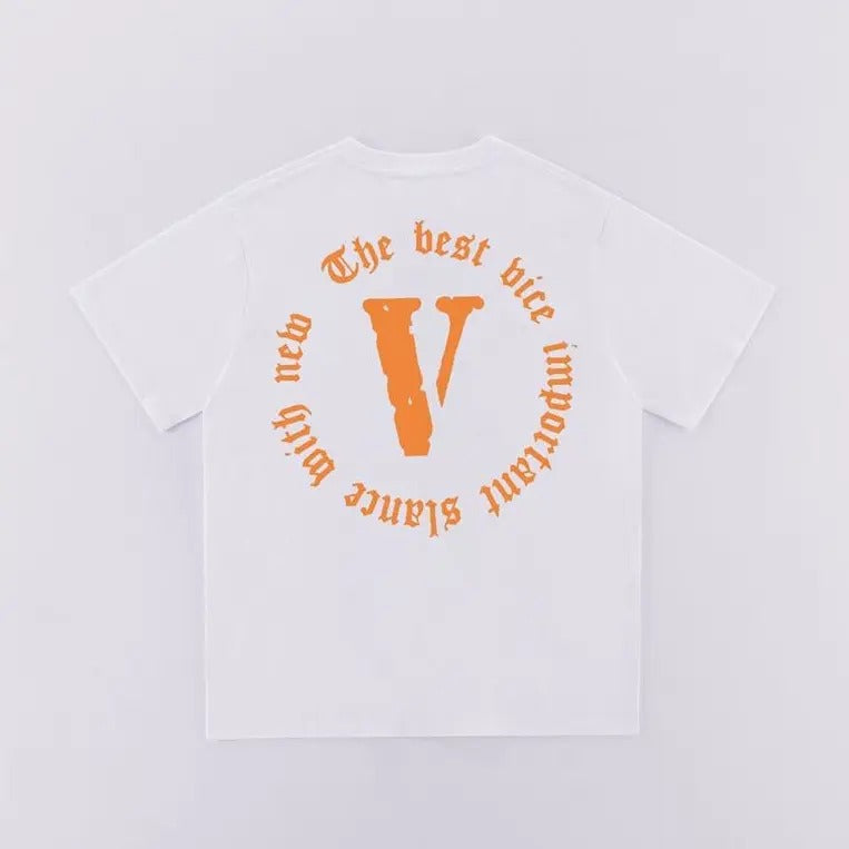 V-lone Palm Angel White T-shirt