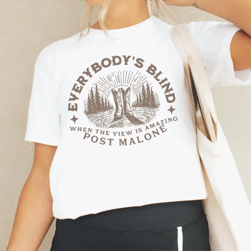 Vintage Country P0sty T-shirt, Tour Merch, Concert Outfit, Country Music Lovers, Unisex Short Sleeve Tee Shirt, Casual Clothing